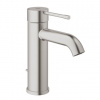 Grohe ESSENCE NEW umyvadlová stojánková baterie, s odtokovou soupravou, Water Saving, supersteel