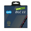 KMC DLC 11 RŮŽOVO/ČERNÝ WAXED BOX