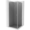Mexen Pretoria sprchovací kút 70x70cm, 6mm sklo, chrómový profil-šedé sklo, 852-070-070-01-40