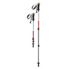 Northfinder 3-dielne turistické palice teleskopické 135 SHERPA white OSO-uni AC-3003OR