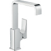 HANSGROHE Metropol páková umývadlová batéria s otočným výtokom, s odtokovou súpravou Push-Open, plná páka, výška výtoku 226 mm, chróm, 32511000