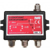 Ivo I028-P širokopásmový rozbočovač 3x výst.F 1x SatelityUL