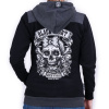 Dámská Mikina BLACK HEART MISS MURDER Barva: Černá, Velikost: XL - S - doprava zdarma