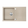 Novaservis Drezy - Granitový drez 780x480 mm, Piesková, DRGM48/78SA