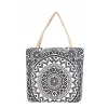 Classic Mandala plážová kabelka biela