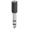 Redukcia Hama Jack 3,5 mm/6,3 mm, stereo (205194) čierna
