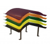 PRODOMOS line KOMÍNOVÁ STRIEŠKA pozinkovaná + farba RAL 1000 x 700 mm
