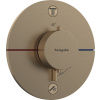 Hansgrohe ShowerSelect Comfort S, termostat pod omietku pre 2 spotrebiče, kartáčovaný bronz, HAN-15554140