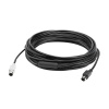 Logitech GROUP 10m Extender Cable PS/2 kábel 6-p Mini-DIN Čierna (939-001487)