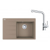 Franke Sety Kuchynský set G250KA, fragranitový drez CNG 611-78 TL/7 a batéria FS 3230.031, kašmír/chróm 114.0700.683