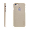 Kryt Nillkin pre Apple iPhone 7/8 plast / jemná povrchová štruktúra, výrez pre logo - zlatý (Gold) + ochranná fólia
