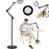 LAMPA KOZMETICKÁ LUPA LED LUPA NA ČÍTANIE STOLOVÁ LAMPA 10X
