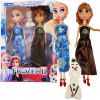 Sada pre bábiky Land of Ice Anna Elza Olaf Frozen 3in1 (Sada pre bábiky Land of Ice Anna Elza Olaf Frozen 3in1)