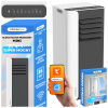 Prenosný klimatizátor MINI 2,6 kW malý, tichý WiFi do 26 m2 3v1 + tesnenie