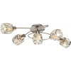 Globo Lighting Kris stropné svietidlo 5x40 W chrómová-priehľadná 54356-5
