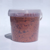 Akrylové chipsy - dekorační posyp na podlahy Barva (odstín): 427 oranžové, Velikost balení: 1 kg