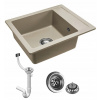 Kuchynská batéria - Žulové umývadlo rino béžová súprava (Kuchynská batéria - Žulové umývadlo rino béžová súprava)