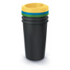 PROSPERPLAST Odpadkový kôš COMPACTA R SET, 3x45l