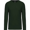 KARIBAN VINTAGE K359 / Pánske tričko s dlhým rukávom - forest green 4XL