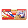 Koh-i-noor pastelky TRIOCOLOR trojhranné silné súprava 12 ks v papierovej krabičke