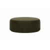 NOO.MA Folk puf - široký FARBA: olivová