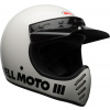 Motocyklová přilba Bell Moto-3 Classic Helmet M White