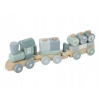Little Dutch Drevený vláčik blue