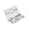 GEKO Klínová pera polokruhová 3.0x5.0 - 6.0x9.0 mm, sada 80 ks