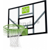Basketbalová doska s flexibilným košom Galaxy basketball backboard Exit Toys transparentný polykarbonát