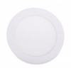 LED Solution Biely vstavaný LED panel guľatý 120mm 6W stmievateľný Farba svetla: Denná biela 191075_10289