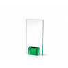 ETROFEJE plaketa sklo - 68133 green + krabička Varianta: sklo - 68133 green,, 200x100mm