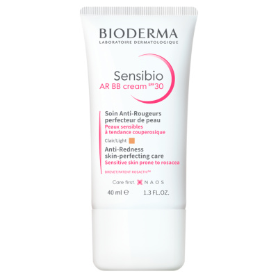 Bioderma Sensibio AR BB Cream BB krém pre pleť s cievnymi problémami s SPF30, 40 ml