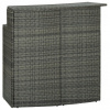 Stôl VidaXL technorattan obdĺžnikový 55 x 120 x 110 cm