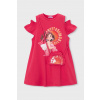 Dievčenské bavlnené šaty Mayoral 3941.6L.Mini.PPY2 ružová 104