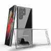 Obal / kryt pre Samsung Galaxy S22 Ultra transparentné CLEAR puzdro 2mm BOX