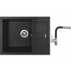 Set Sinks AMANDA 650 Metalblack + batéria Sinks ENIGMA S Metalblack