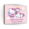 Obraz na plátne obdĺžnik - OB1689 - Hello Kitty 100cm x 75cm - O1