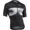 Cyklistický dres Northwave Force Evo Jersey Short Sleeve - Black/Light Grey XL