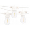 Vonkajšia dekoračná reťaz GIRLANDA - Sada záhradného girlandy biela 15m + 15 žiaroviek 1W (Vonkajšia dekoračná reťaz GIRLANDA - Sada záhradného girlandy biela 15m + 15 žiaroviek 1W)