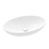 Villeroy & Boch Loop&Friends - Umývadlo na dosku, 56x38 cm, bez prepadu, CeramicPlus, Stone White 4A4701RW