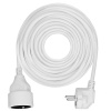Solight PS12, 1z predlžovací prívod - spojka, 15m, 3 x 1,5mm2, biela PS12