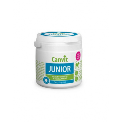CANVIT Dog Junior 100 g komplexné vitamíny pre šteňatá