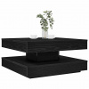 Konferenčný Stolík Otočný O 360 Stupňov Biely 70X70X34,5 Cm