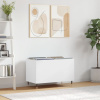 Skrinka na platne biela 74,5x38x48 cm kompozitné drevo-ForU-831716
