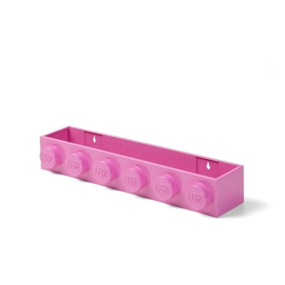 LEGO závesná polička rúžová