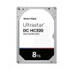 WD Ultrastar® HDD 8TB (HUS728T8TALE6L4) DC HC320 3.5in 26.1MM 256MB 7200RPM SATA 512E SE (GOLD WD8003FRYZ) (0B36404)