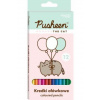 Kredki ołówkowe trójkątne 12 kolorów, Pusheen