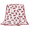 Deka BELLATEX sro ELLA 1005/155 75x100cm červené mašle (6416)