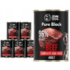 John Dog Pure Black krmivo adult hovädzie 6x400 g