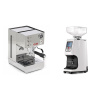 Lelit Anna PL41LEM + Eureka Atom 60, white